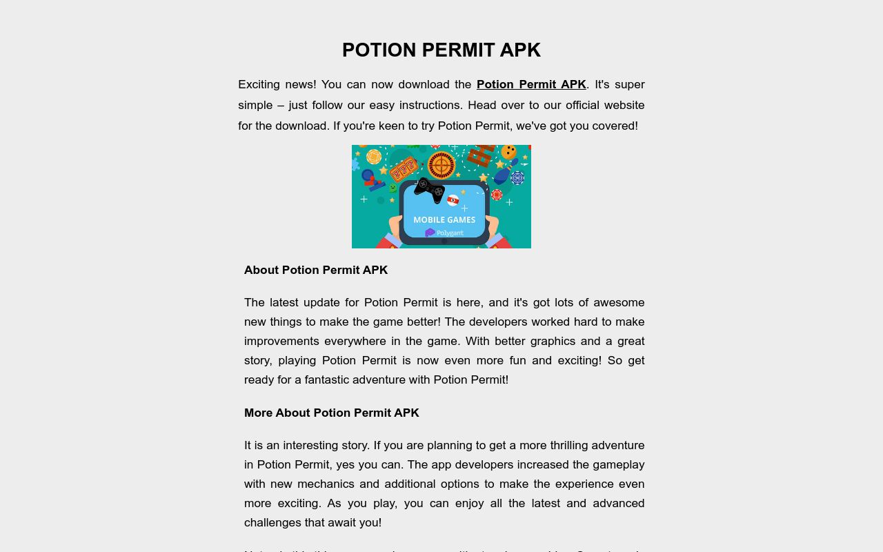Potion Permit APK Potion Permit APK
